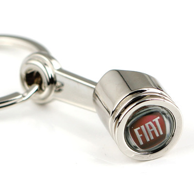 【創(chuàng)意改裝 汽配模型 仿真發(fā)動機 菲亞特汽車標(biāo)活塞鑰匙扣鑰匙圈】價格,廠家,圖片,鑰匙飾品、掛件,上海蒙初商貿(mào)-